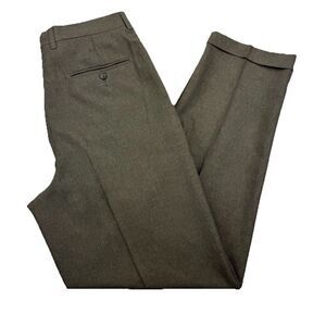 Claiborne Men’s Dress Pants 34x34 Pleated Cuffed